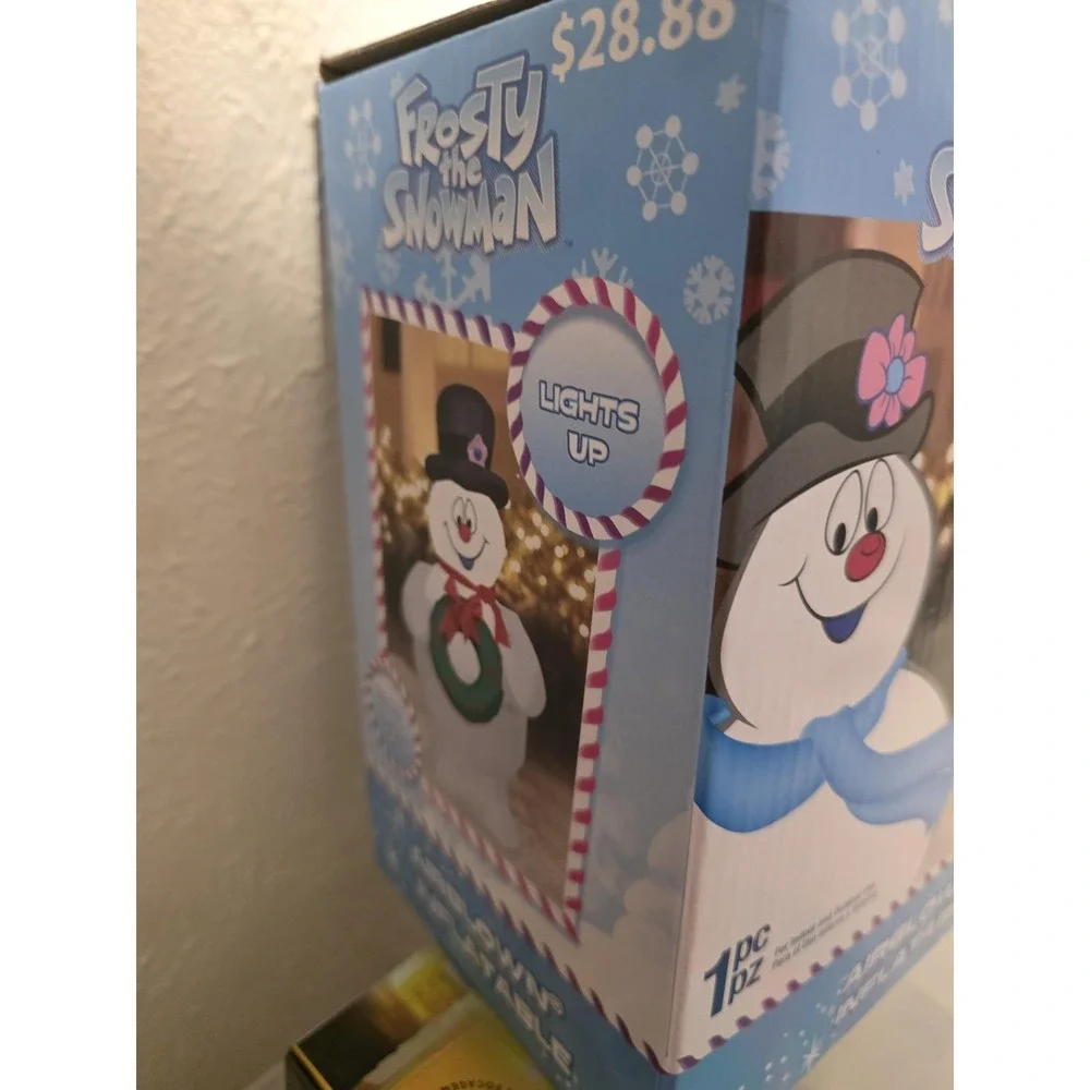 Gemmy style snowman tear